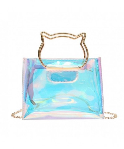 Holographic Clear Hologram Crossbody Handle