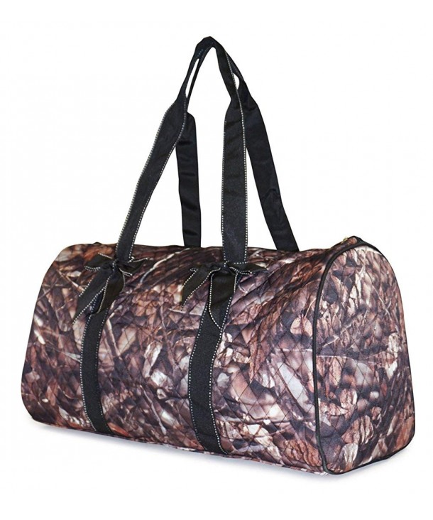 NGIL Camo Quilted Duffle Bag