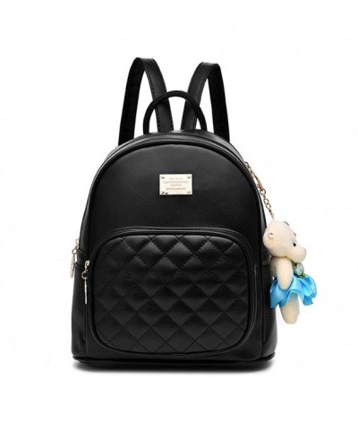 Fashion Leather Laides Shopping Backpack