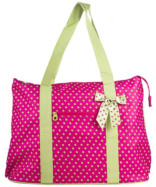 Ever Moda Polka Tote X Large