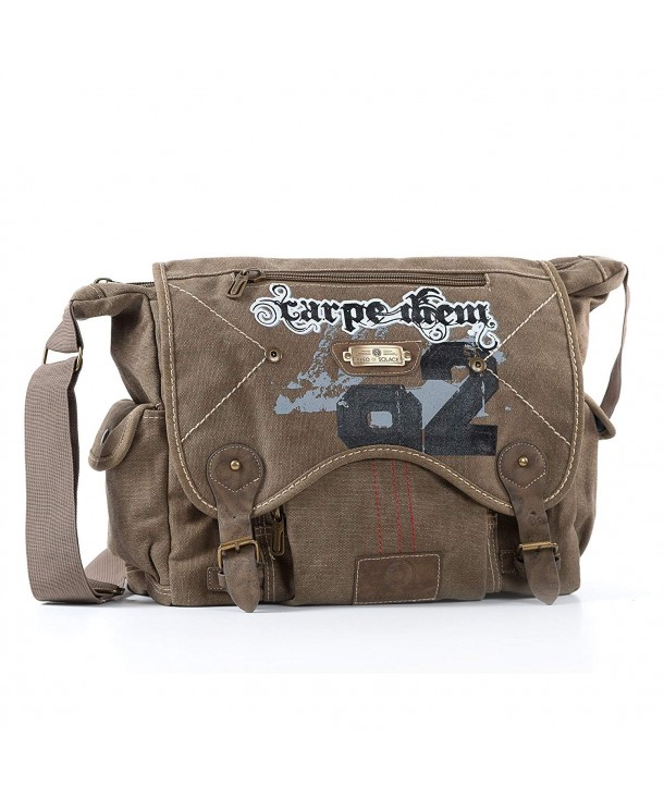 Canvas School Work Messenger Shoulder