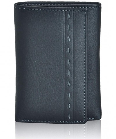 Slim Leather RFID Trifold Men