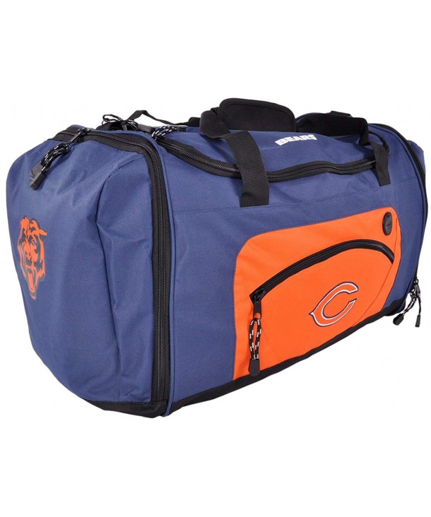 Chicago Bears Duffle Luggage Navy