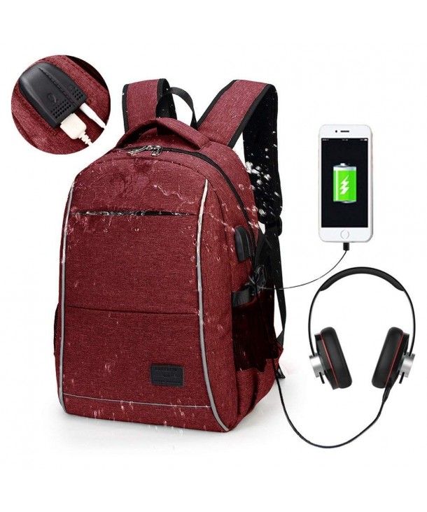 Backpack Charging Headphone Interface Business