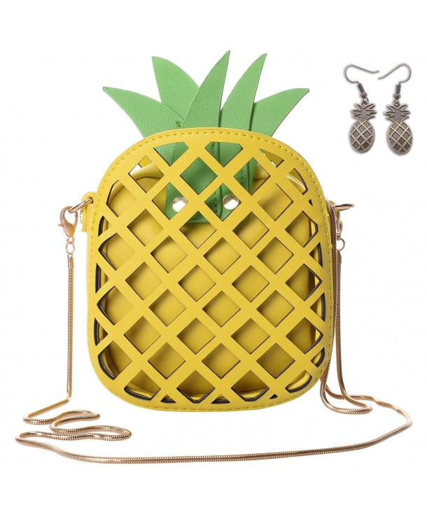 QZUnique Womens Pineapple Shaped Handbag
