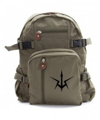 Geass Heavyweight Canvas Backpack Olive