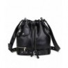 Hynbase Fashion Leather Drawstring Shoulder