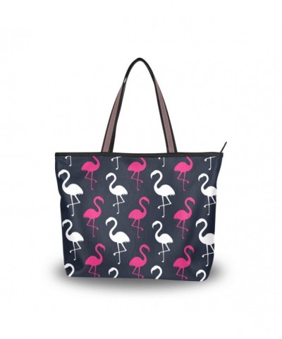 JSTEL Shoulder Tropical Flamingo Handbag