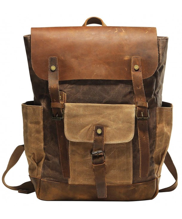 Vintage Backpack Craftsmanship All Purpose Rucksack