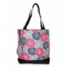 Ever Moda Floral Tote Pink