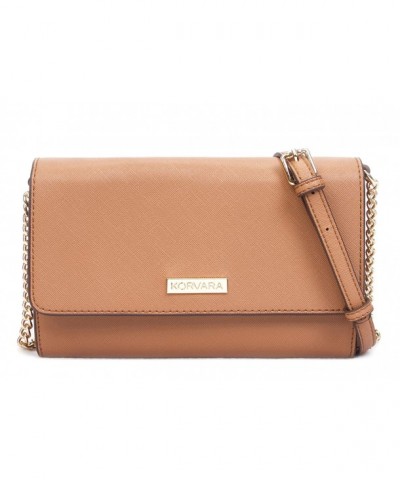 Korvara Crossbody Wallet Detachable Strap