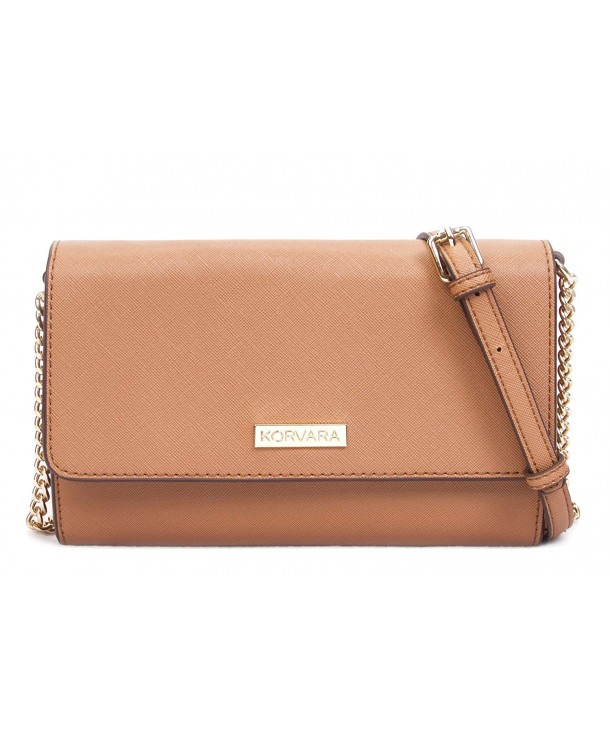 Korvara Crossbody Wallet Detachable Strap