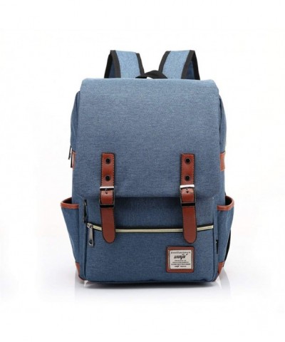 Fankeshi Vintage Laptop Backpack College