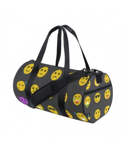 Naanle Yellow Smiley Sports Travel