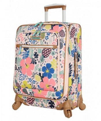 Lily Bloom Expandable Suitcase Pineapple x