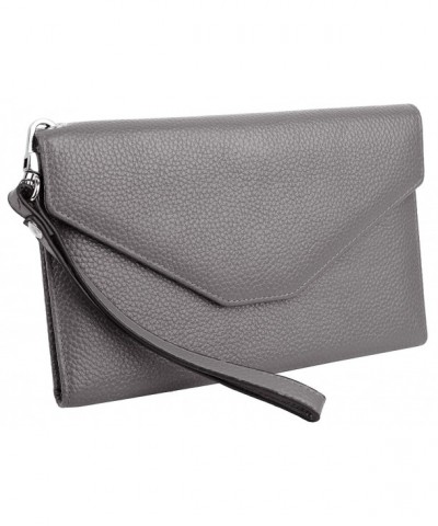 YALUXE Blocking Wristlet Passport Checkbook