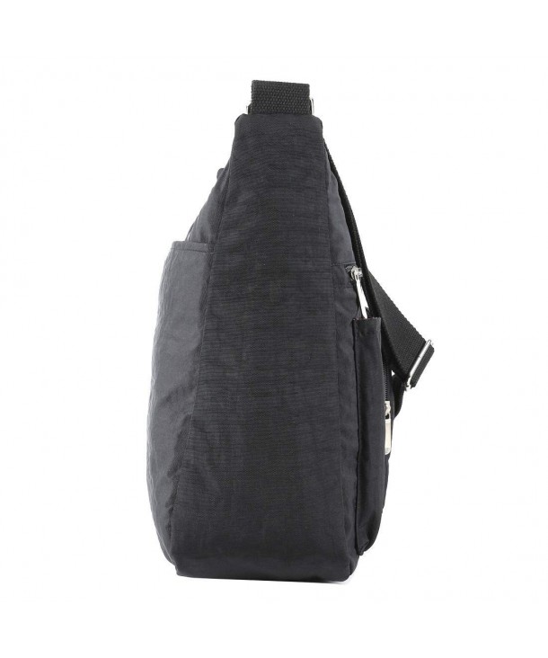 Multi Pocket Shoulder Bag Purse Waterproof Lightweight Nylon Crossbody ...