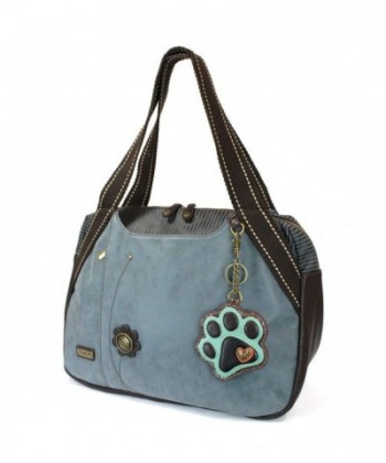 Chala Large Bowling purse Indigo