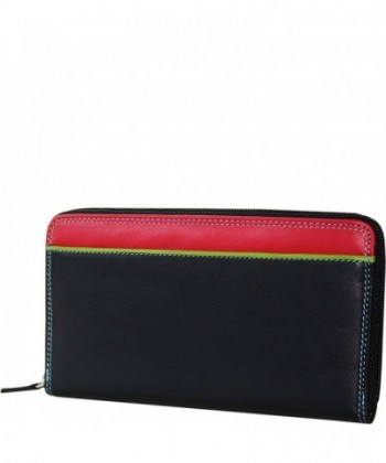 BelArno Clutch Black Rainbow Combination