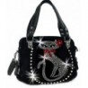 Zzfab Double Handles Rhinestone Purse