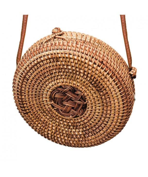 Trendy Handmade Crossbody Bali Rattan