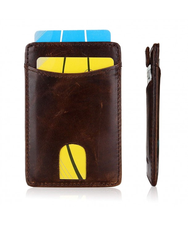 Pocket Wallet Genuine Leather Credit