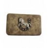 WOMEN CONCHO STITCHED WALLET CLUTCH