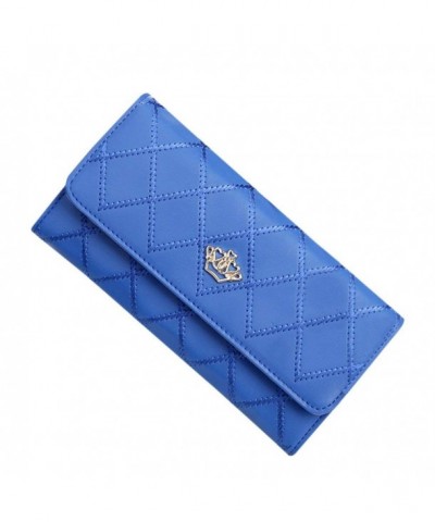 Fashion Diamond Lattice Leather Wallet
