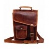 Leather messenger shoulder vintage satchel