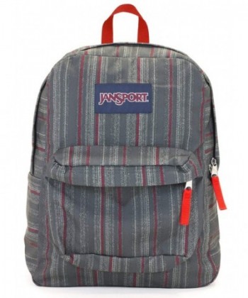 Jansport Superbreak Backpack tape stripe