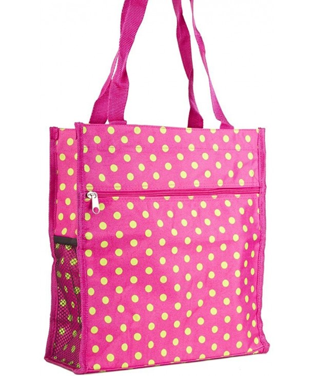 Pink Green Polka Dots Travel