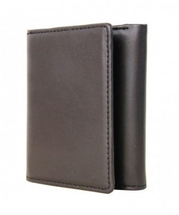 RFID Blocking Wallet Trifold Leather