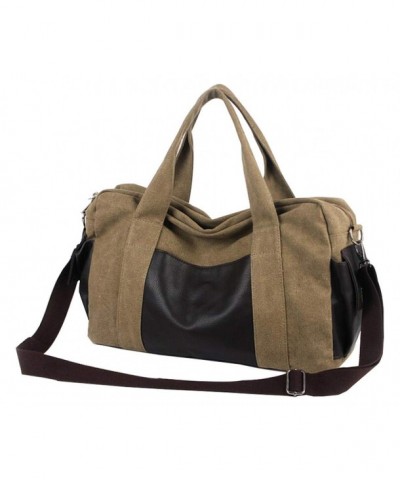 Overnight Canvas Weekend Shoulder Handbag