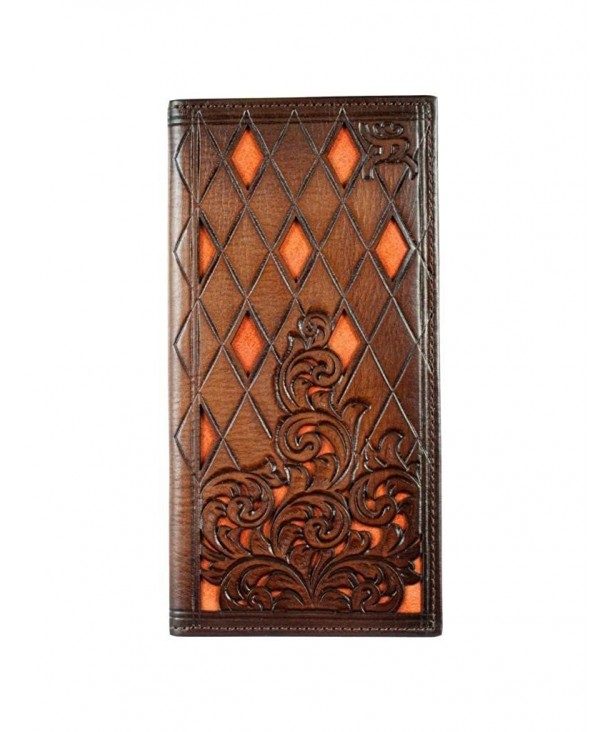 Roughy Signature Diamond Tooled Leather