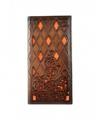 Roughy Signature Diamond Tooled Leather