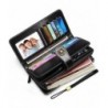 Elegant Wallets Capacity Leather Trifold