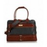 Samantha Brown Croco Embossed Bottom Weekender