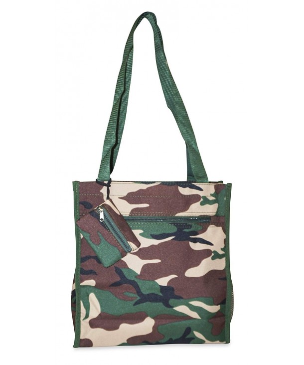 Camo Tote Bag - Green - CZ182WAMEC6