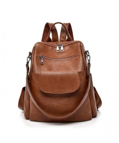 Backpack Leparvi Leather Capacity Style2 Brown