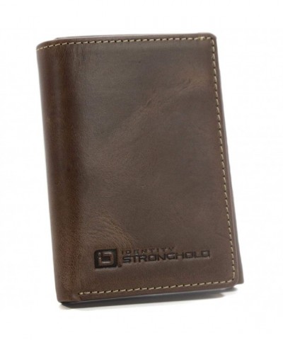 Genuine Leather Trifold Protection Throughout